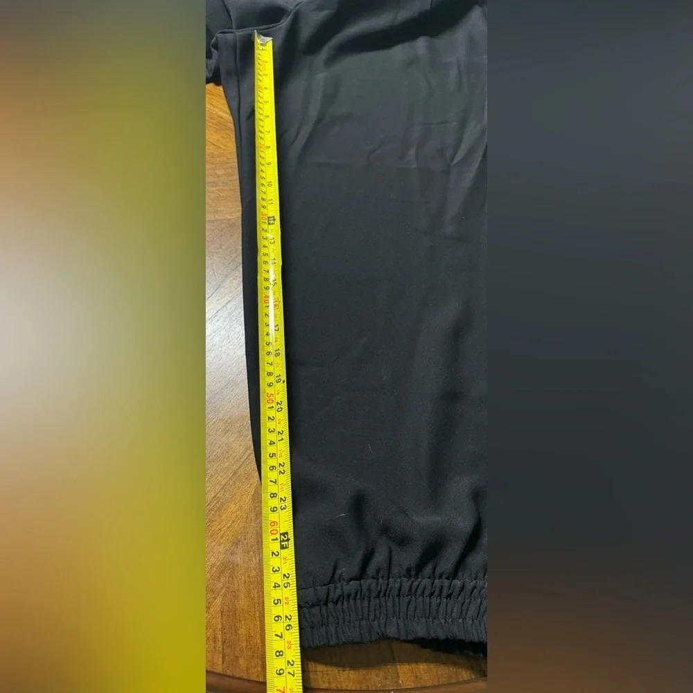 Gap Women’s Black Loose Pants Gathered Tapered Leg Everyday NWT Size XXL - Picture 7 of 11